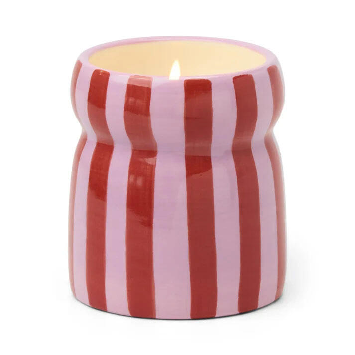Striped candle - Cabana