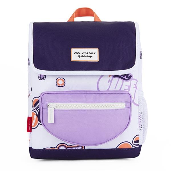 Kinderrucksack Good Mood - Graffiti & Lila