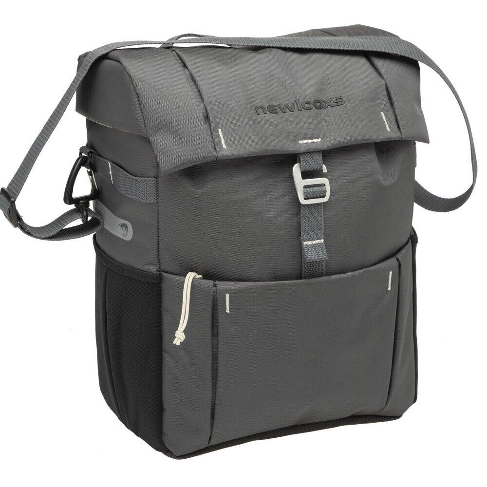 Bike bag New Looxs Vigo Single 18.5 liters 31 x 15 x 40 cm - Gray