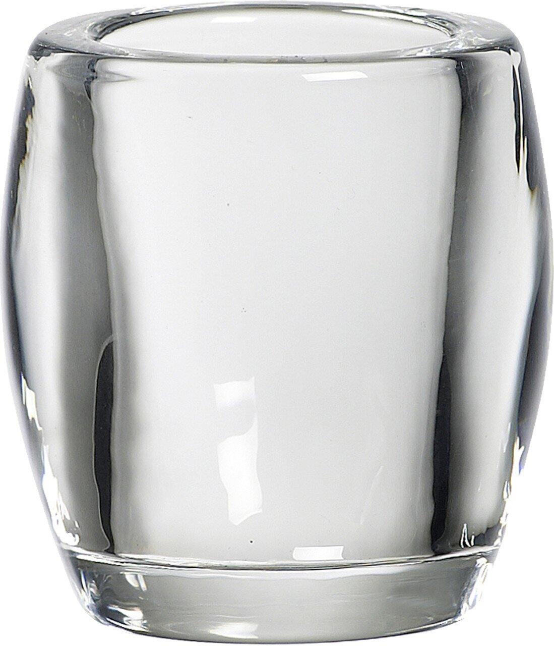Bolsius Glass for Tealights, clear, height 7.7 cm, diameter 7.2 cm