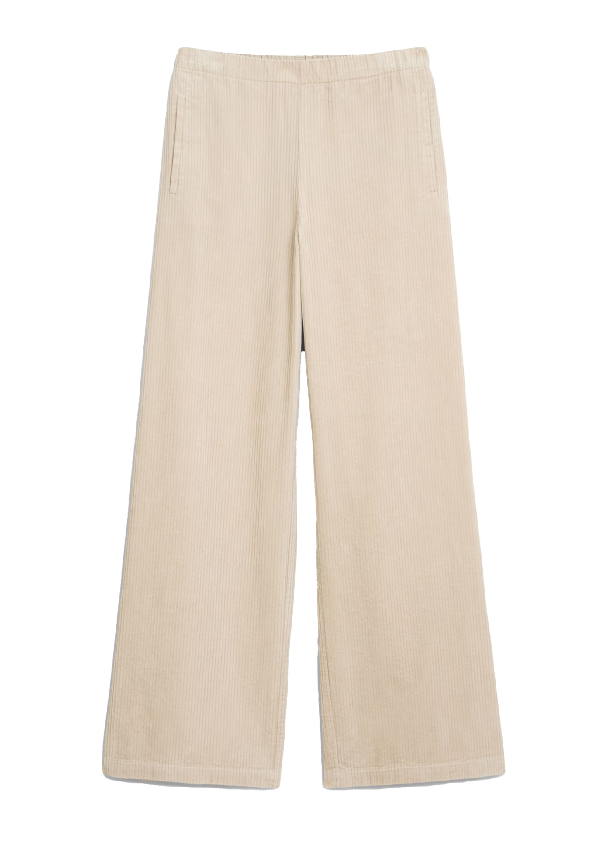 Corduroy pants made from organic cotton