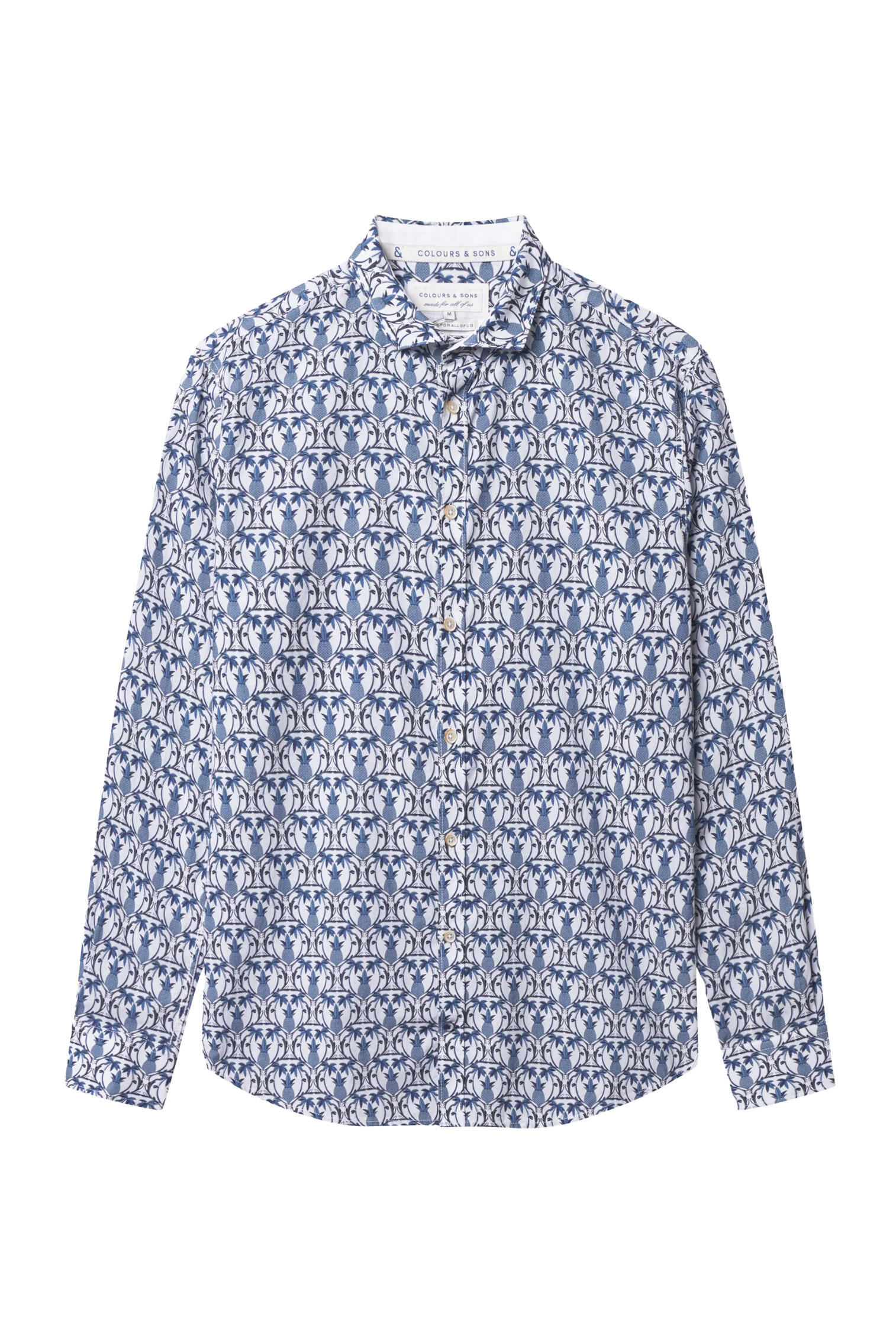 Chemise à motifs - ananas