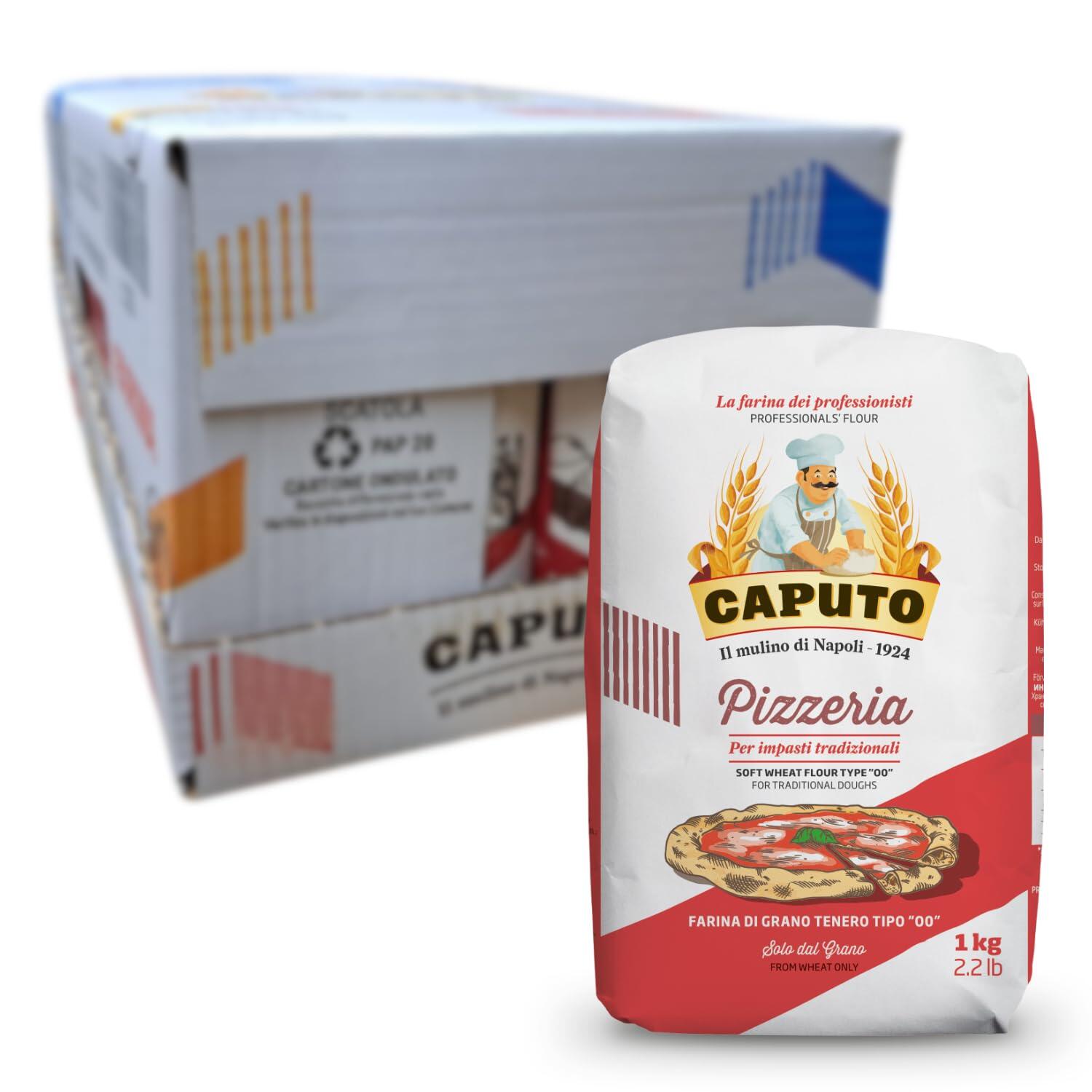 Caputo Pizzaria Professionelles Mehl (10x 1 KG Packung)