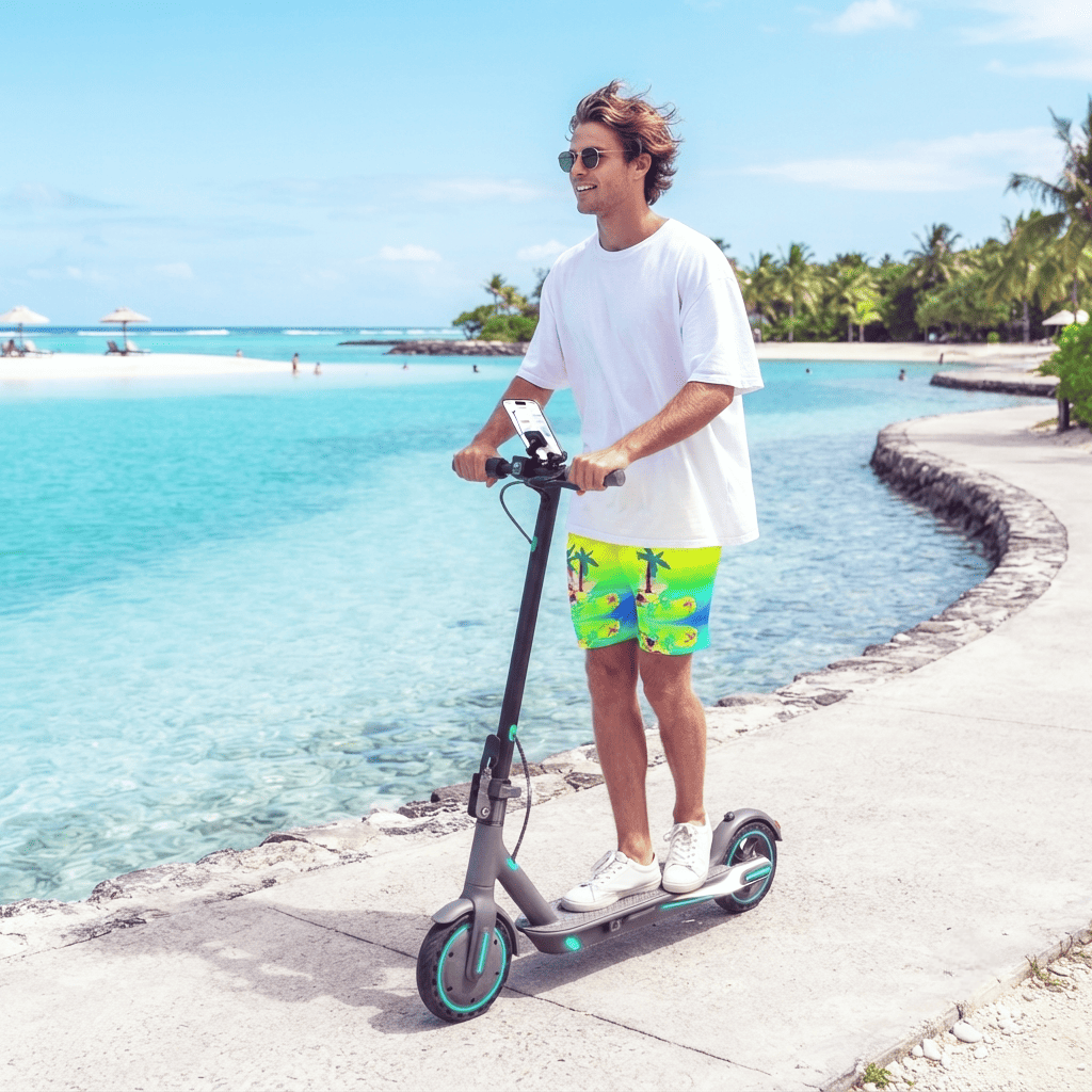 Herren-Badeshorts: Tropical