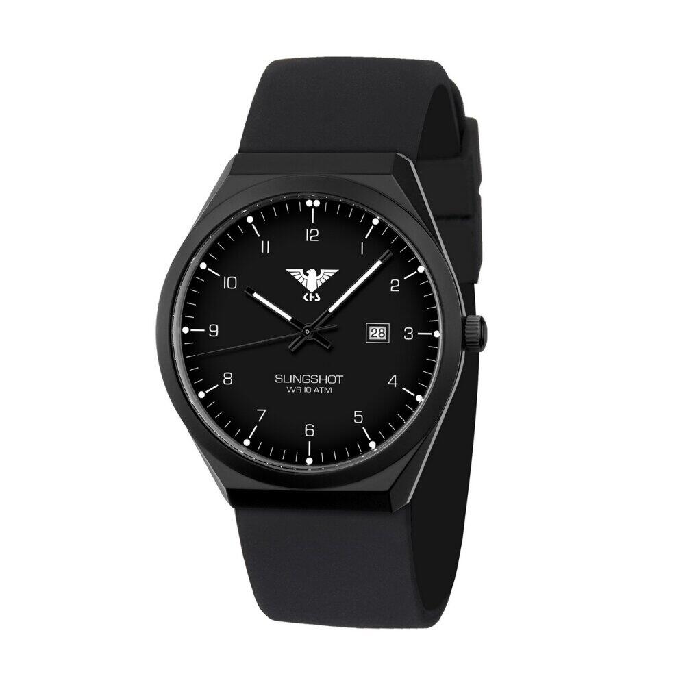 KHS - KHS.SLIBS.SB - Armbanduhr - Herren - Quarz - SLINGSHOT Black Steel