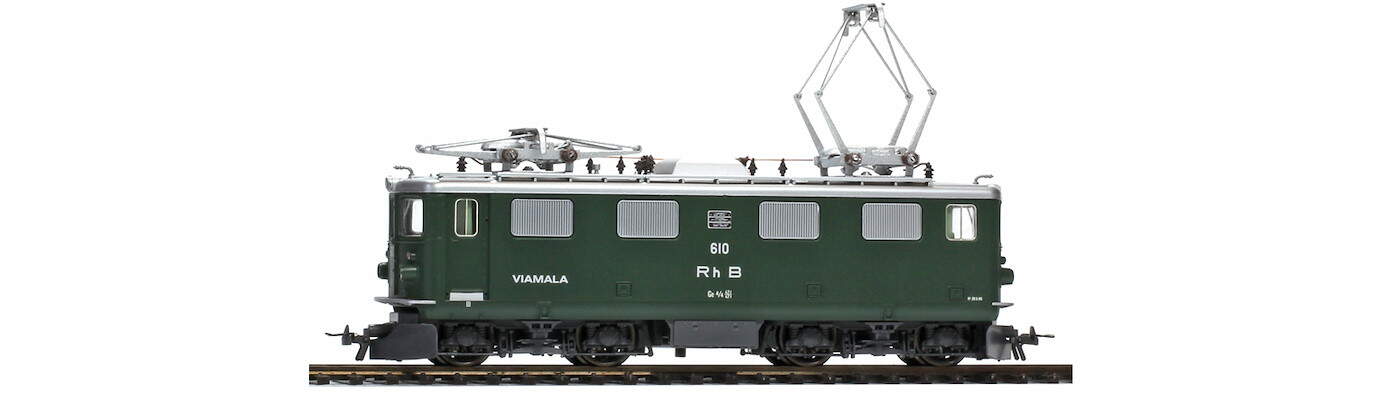 locomotive électrique Ge 4/4 II 631 Untervaz RhB | echelle HO voie étroite