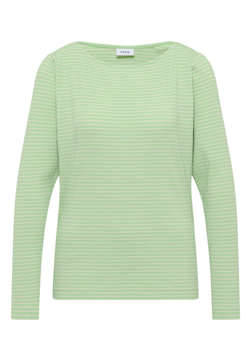 Gestreiftes Langarmshirt