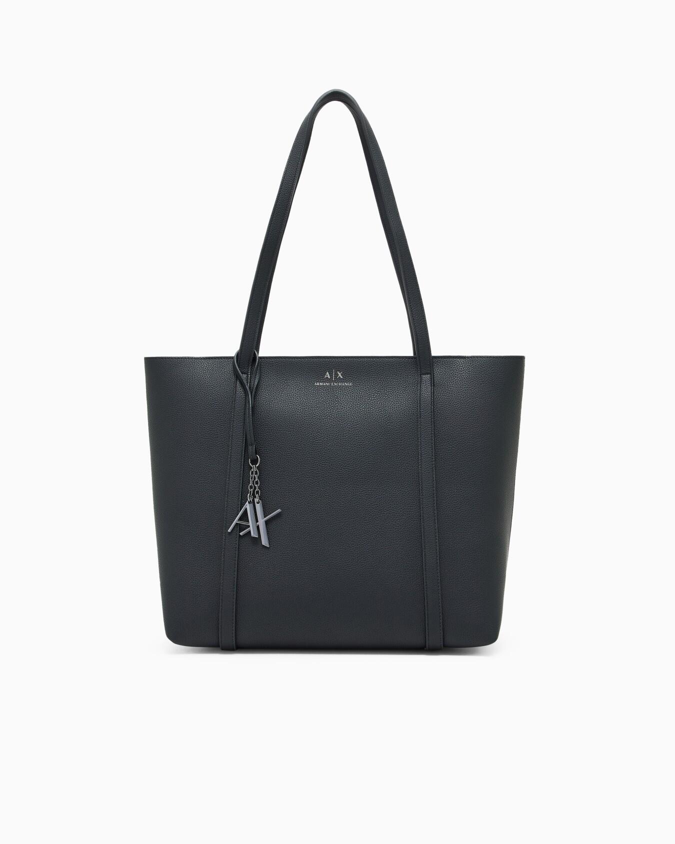Sac porter épaule AX, noir, ARMANI EXCHANGE