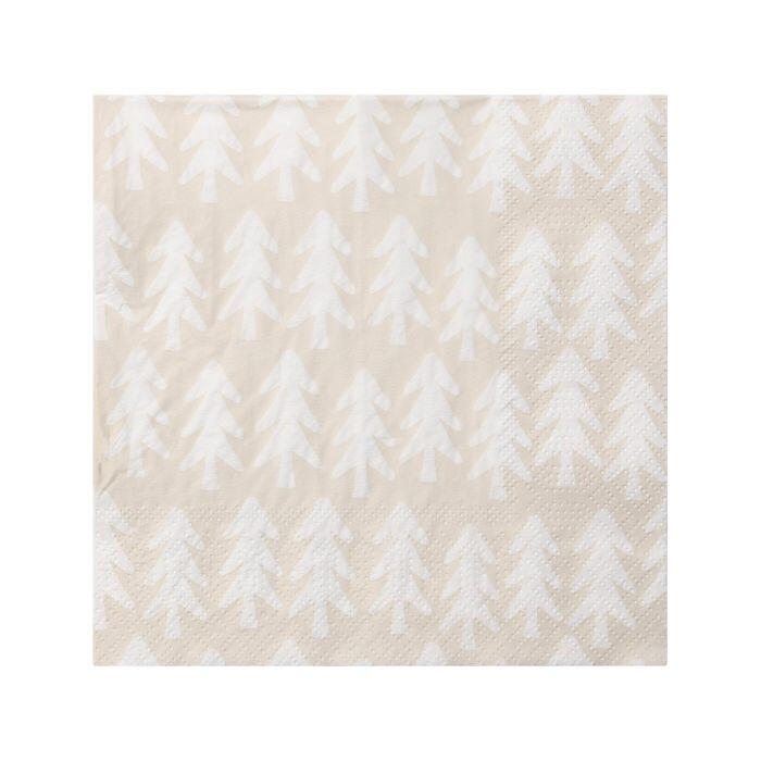 Eglo Napkins Trees Pasig gold/white 16.5 x 16.5 cm - 20-pack