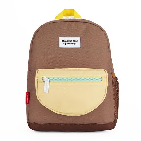 Kinderrucksack Chocolate - Braun & Gelb