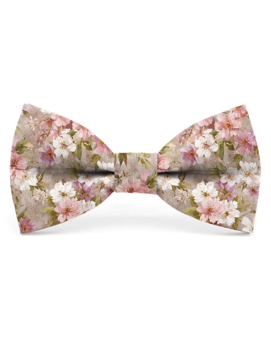Noeud papillon à motif floral - Hillside