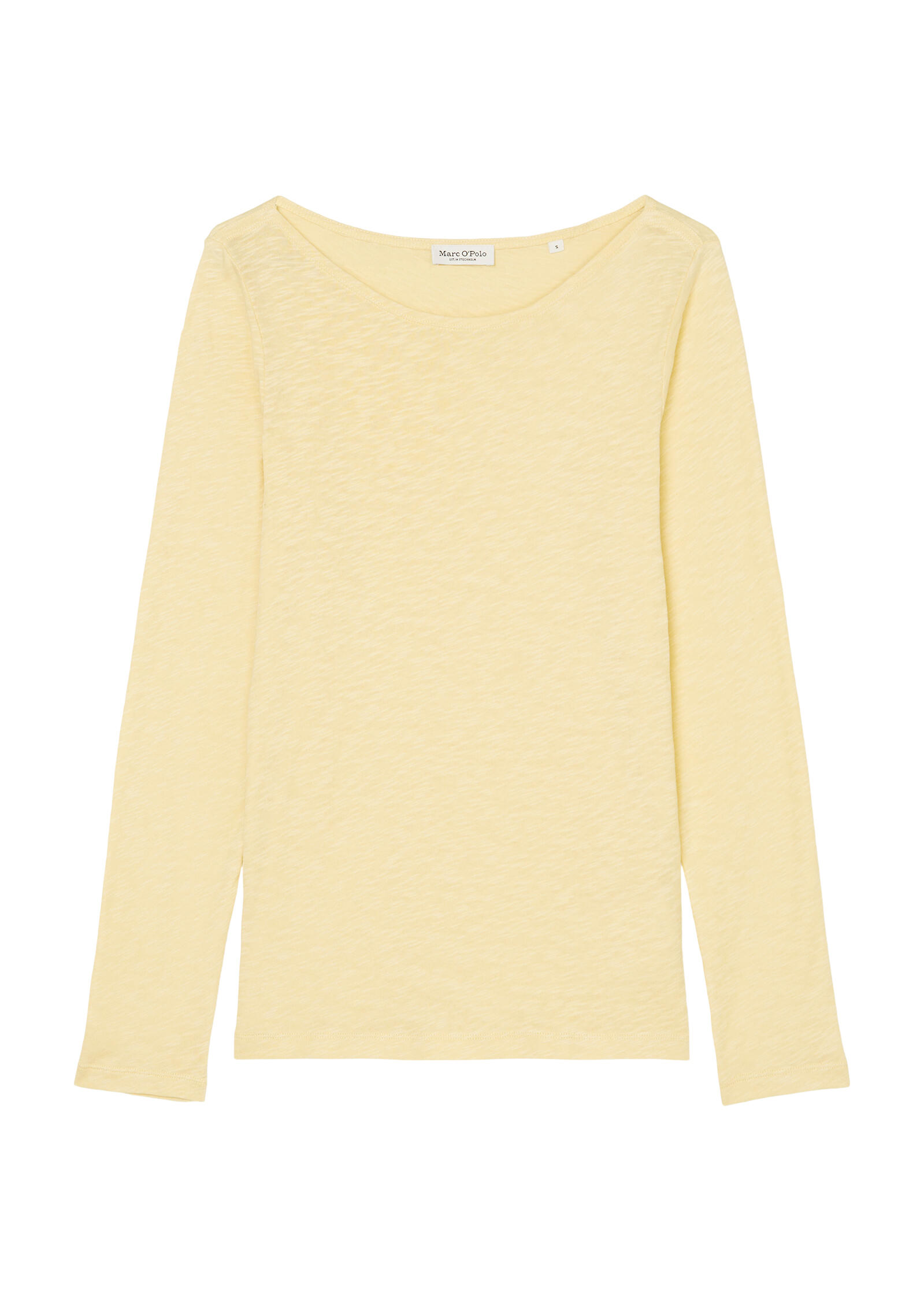 T-shirt à manches longues, col bateau