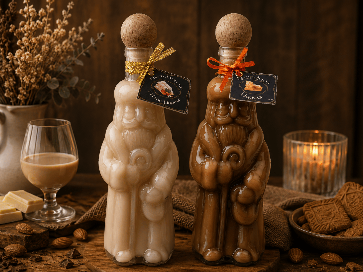 Bouteille de liqueur en forme de St. Nicolas, 0,35 L