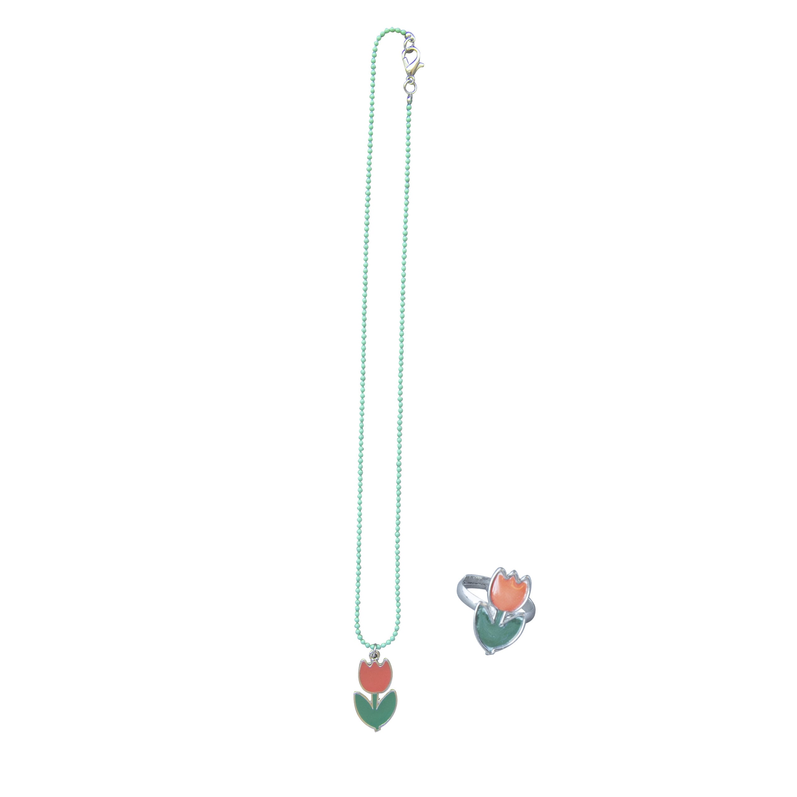 Tulip Necklace & Ring