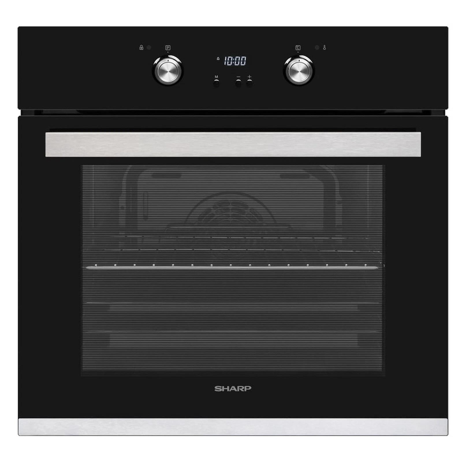 Sharp - K-61D27BM1-FR - Four encastrable - Pyrolyse - Noir