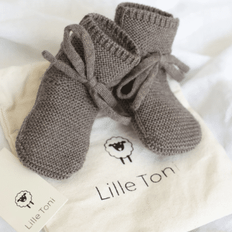 Lille Toni Babyschuhe "Toni" in toffee