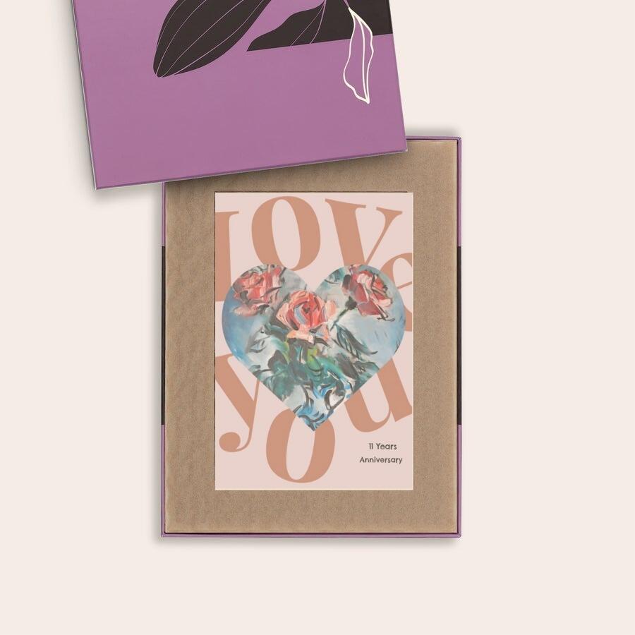 Lettre de chocolat : Amour sacré