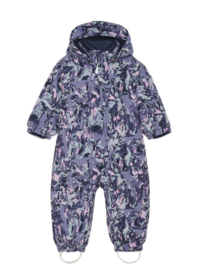 Jumpsuit COLOR KIDS Wolf-Motiv für Mädchen 742139 Farbe 6033