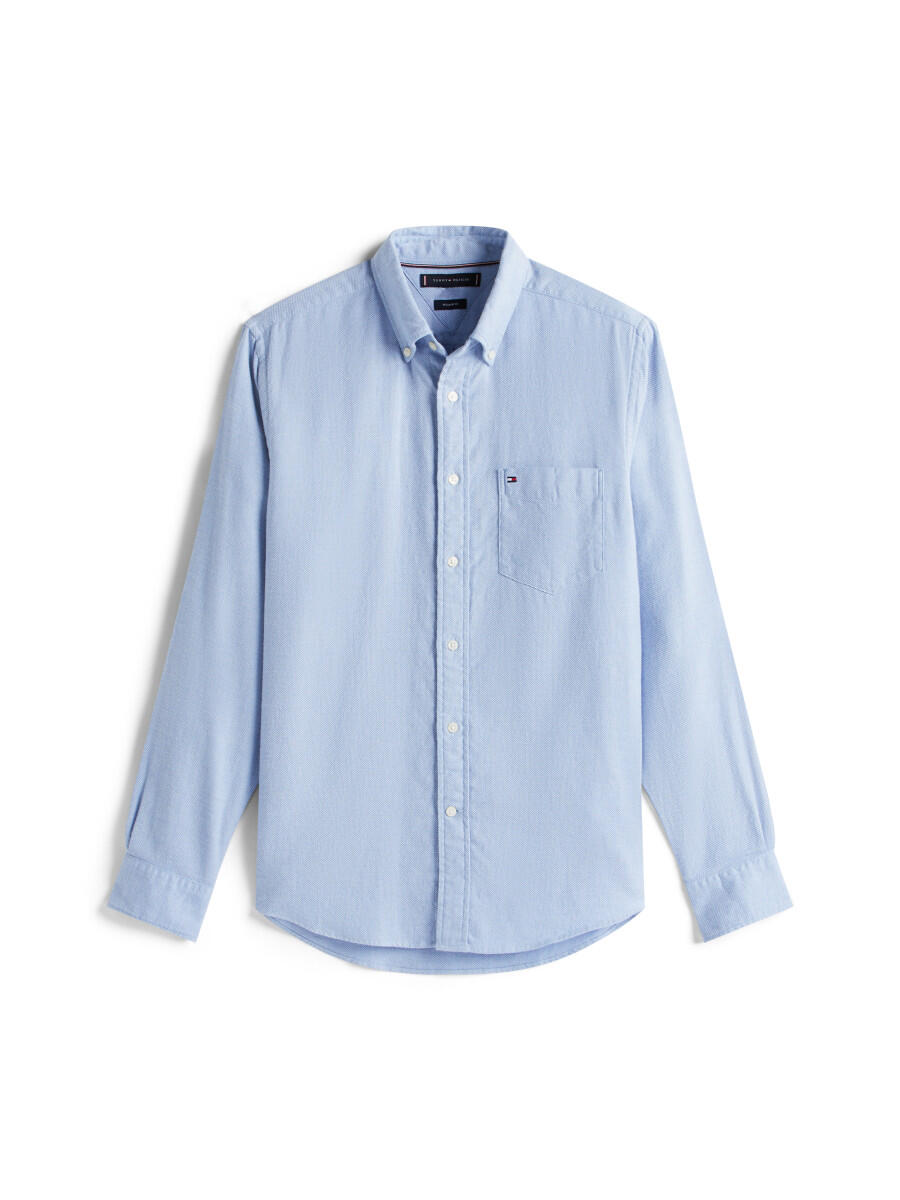 Regular Fit Hemd aus gebürstetem Flanell