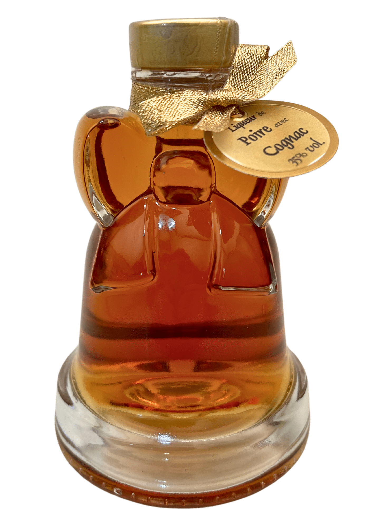 LIQ Pear Cognac 35% Glocke 0.2 L