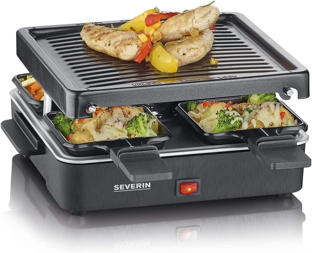 SEVERIN RACLETTE  2370RG 4 PERSONNES