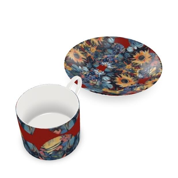 Tasse &amp; soucoupe CinnaMoon &amp; Spices
