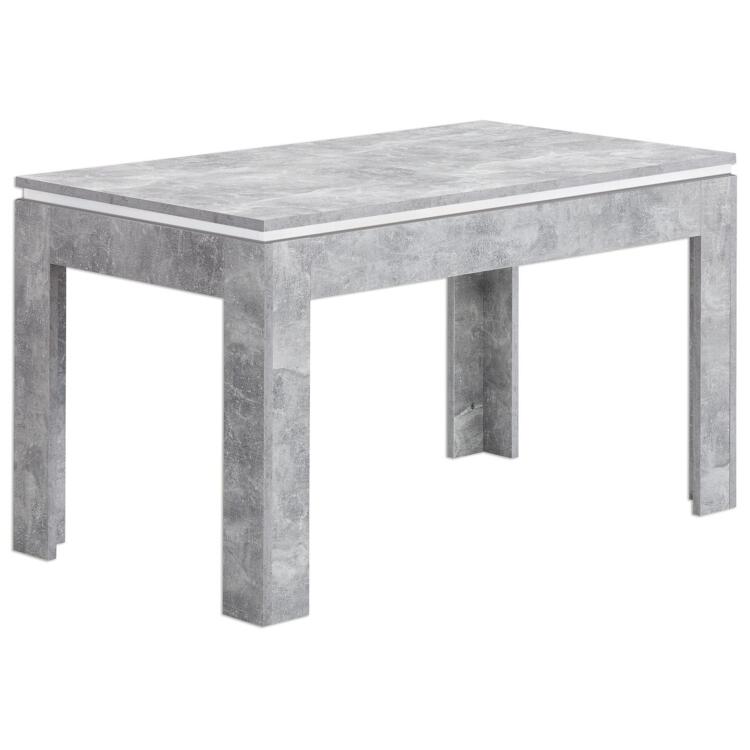 R01 Dining table concrete white Letzshop