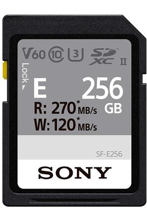 Sony SF-E256/T2 - Carte SD Sony de 256GB, UHS-II Entry