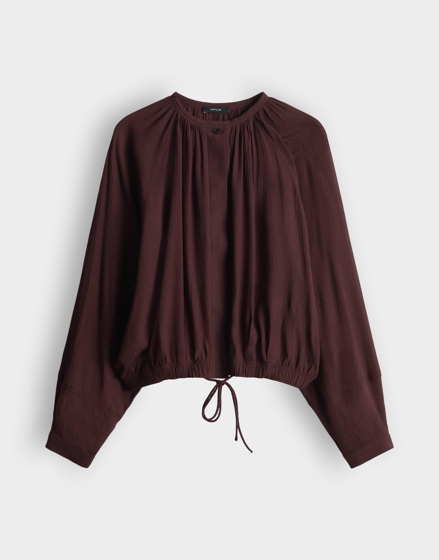 Blouse tunique ample à la texture crêpe fine - Faluna