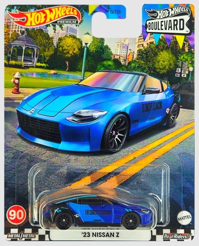 Hot Wheels Premium - #GJT68 HYF05 - '23 Nissan Z - Boulevard #90 - Hot Wheels Premium - 1/64