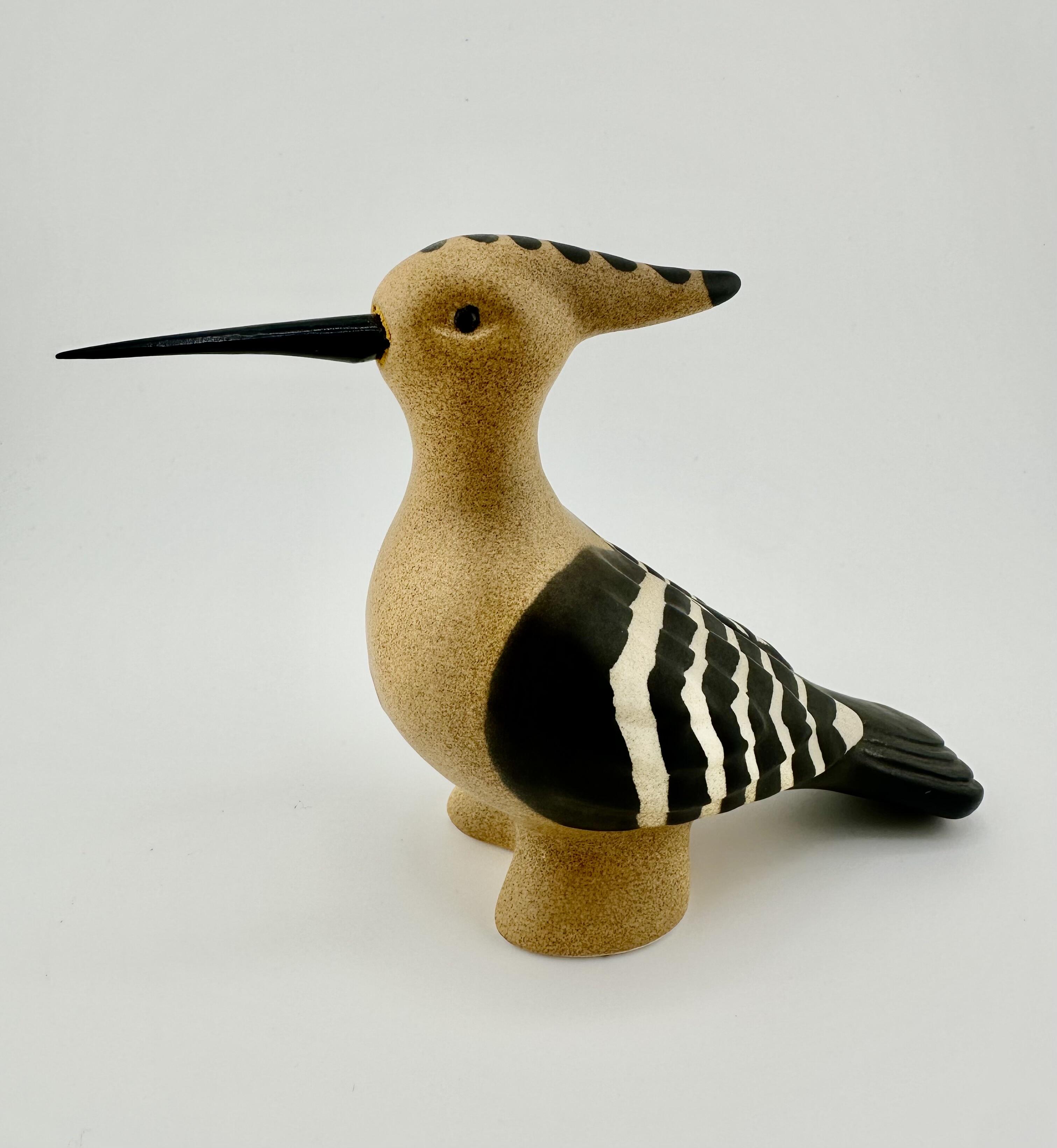 Péckvillchen  distinctive model of a hoopoe Alex Gilbert 2010 