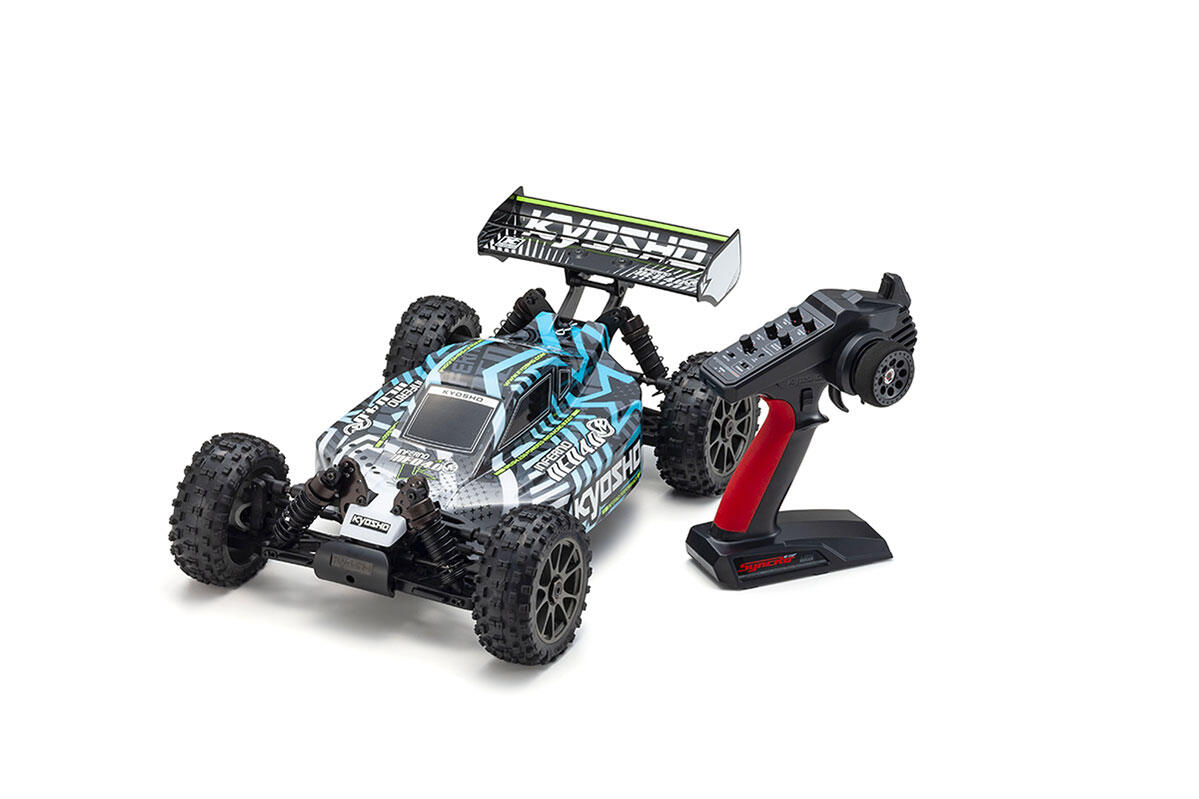 Kyosho Inferno Neo VE 4.0 1:8 RC Brushless EP Readyset 4WD Buggy tiger turquis Kyo: 34118T2B