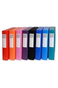5980E: Boîte de classement Exabox, dos 60 mm, polypropylène, 7/10e, OPAK - A4 - couleurs assorties