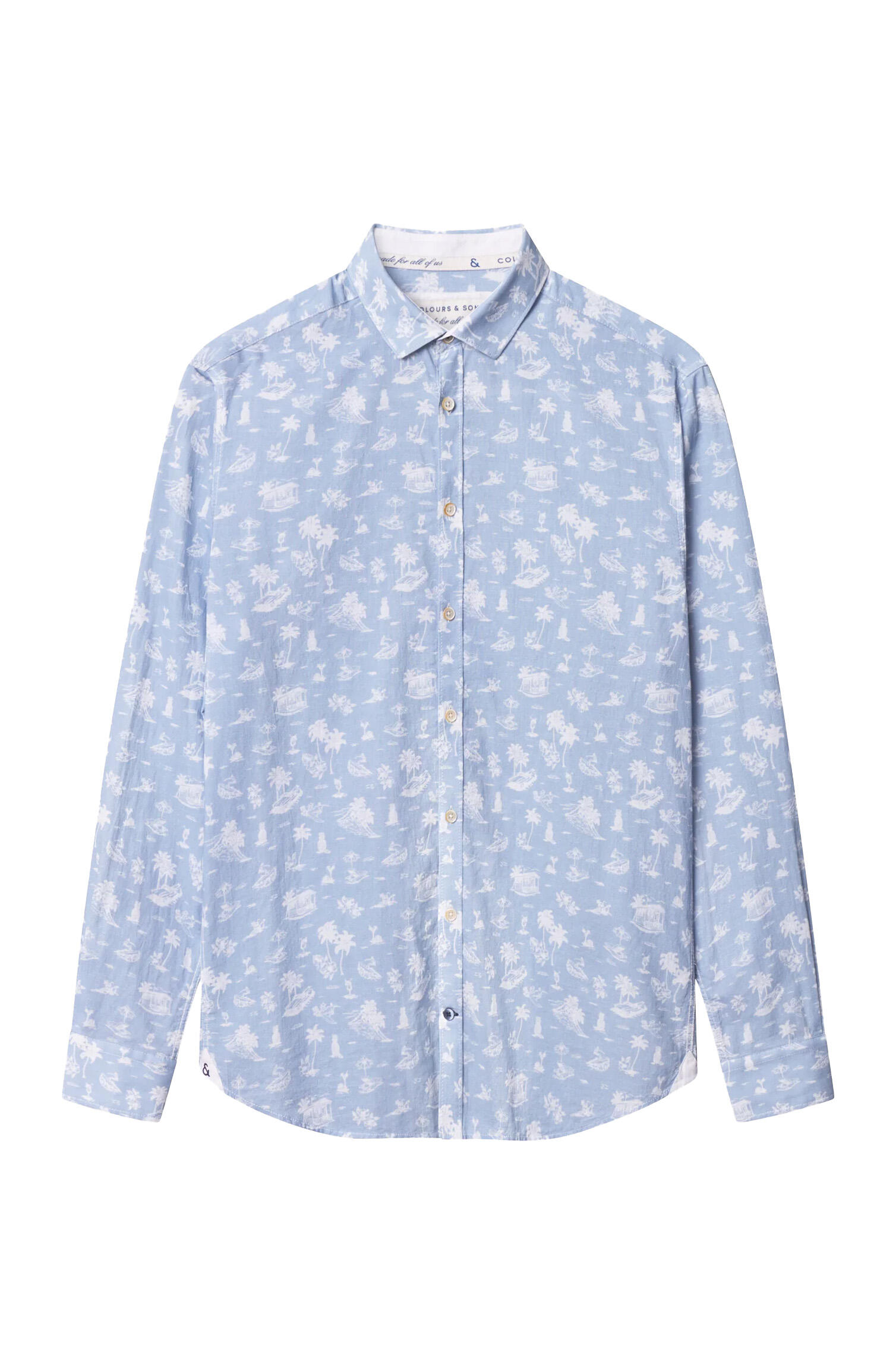 Chemise à motifs - Sky Beach Print