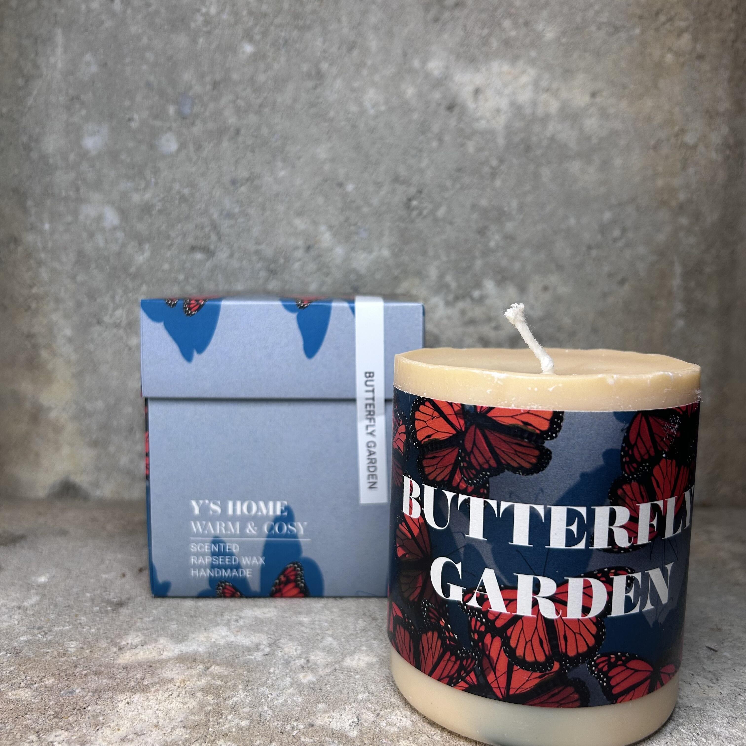 Y'S HOME - Candle Butterfly Garden 