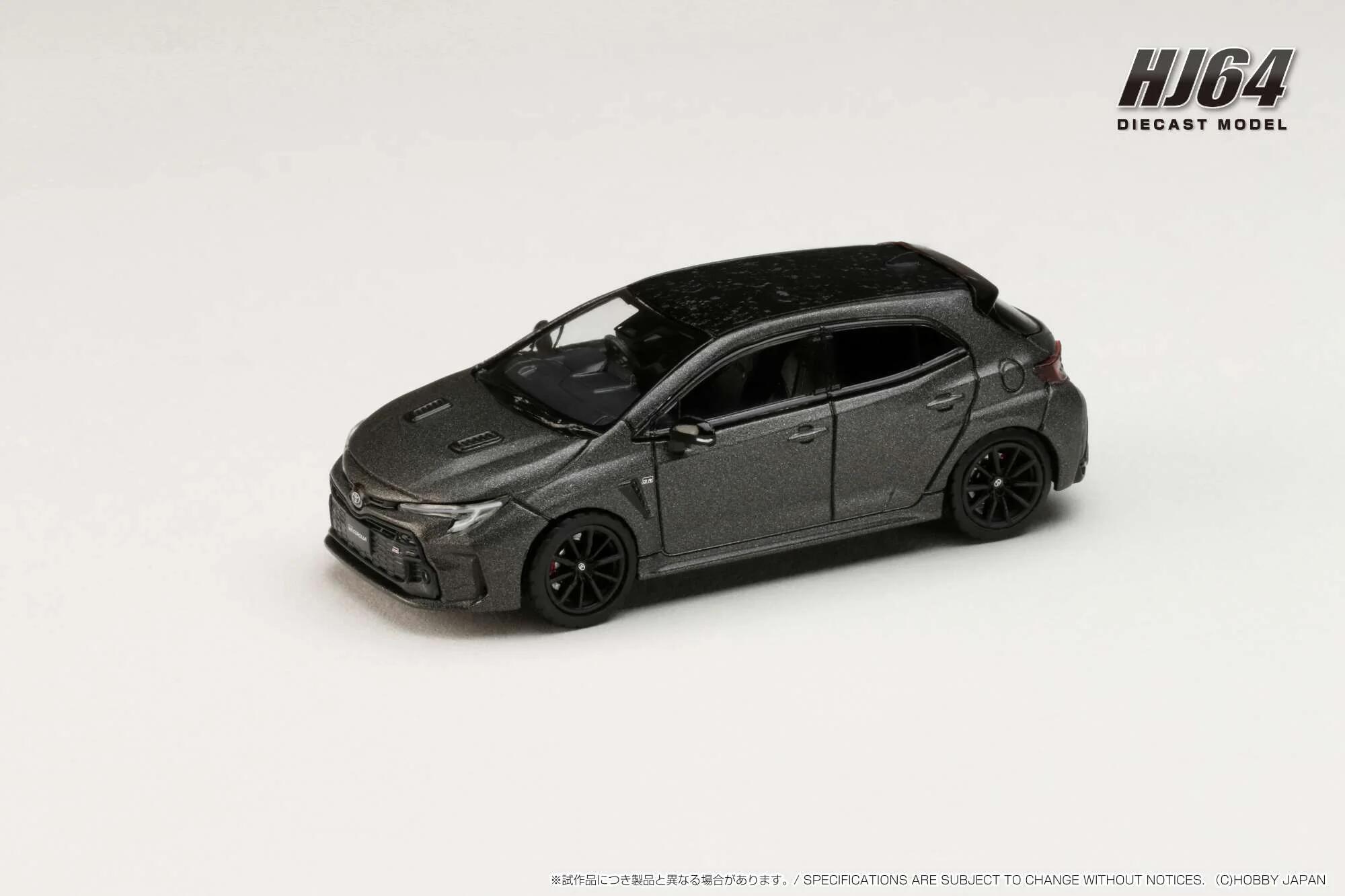 Hobby Japan - #HJ642067MS - Toyota GR Corolla RZ Morizo Edition - Matte Steel - 1/64