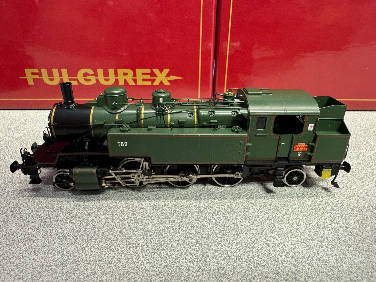 FULGUREX 2256/7 HO - Locomotive Type 140 Ep III SNCF 140 G 692 Bi Kompressor Vert Fulgurex Fr Id12930