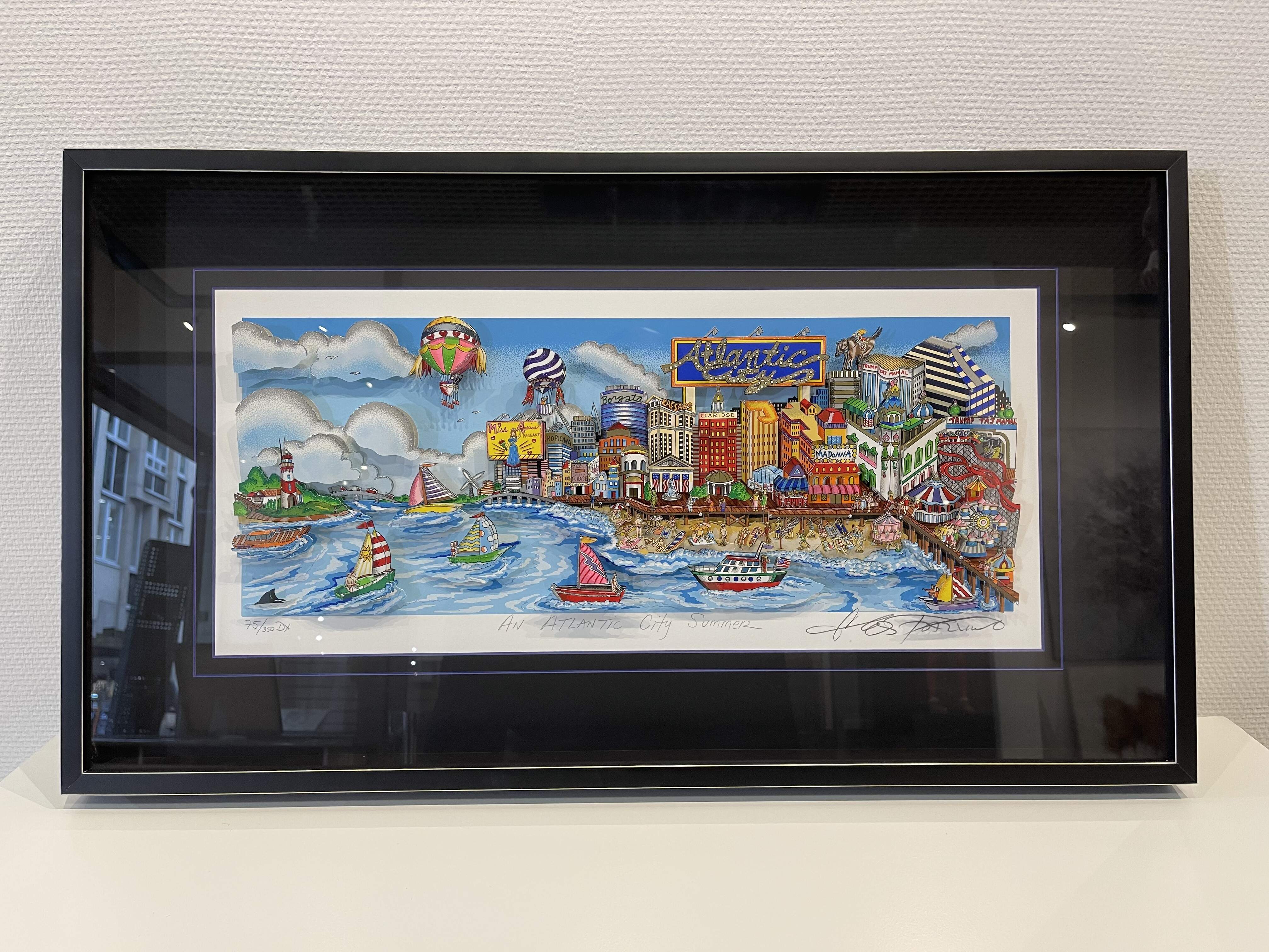 Charles Fazzino Charles FAZZINO - AN ATLANTIC CITY | Letzshop