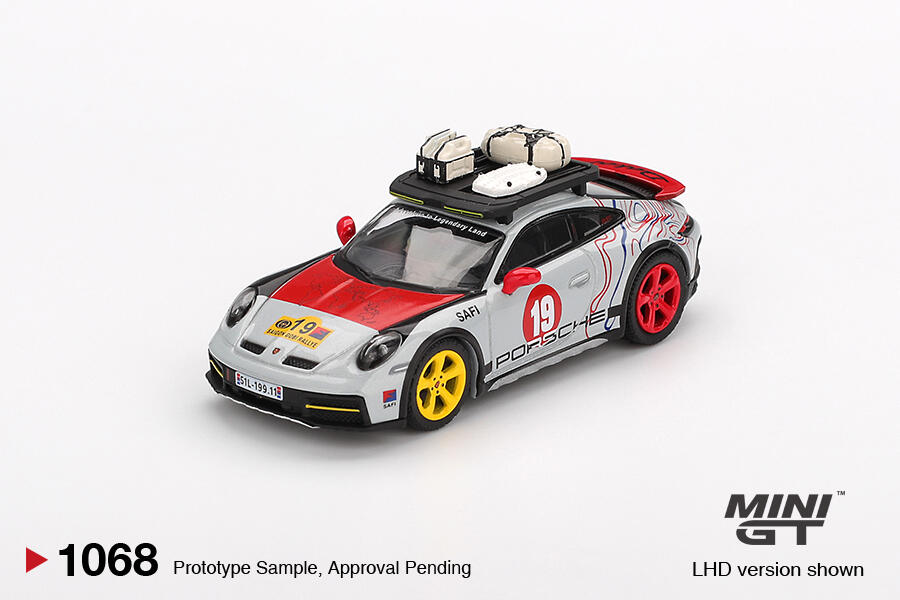Mini GT - #MGT01068-L - Porsche 911 Dakar "Uncle Rally" - 1/64