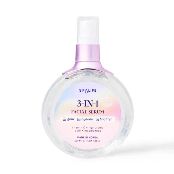 SpaLife Gesichtsserum 3-in-1 Vitamin C + Hyaluronsäure + Niacinamid 100 ml