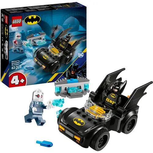LEGO® DC Comics Super Heroes 76301 Batman™ & Batmobil™ contre Mr. Freeze™