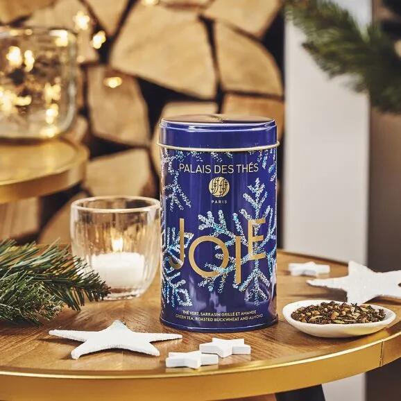 
 Joie bio Green tea, roasted buckwheat and almond - metal tin 110g