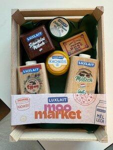 Epicerie Luxlait valisette (6 produits Luxlait en bois) moo market