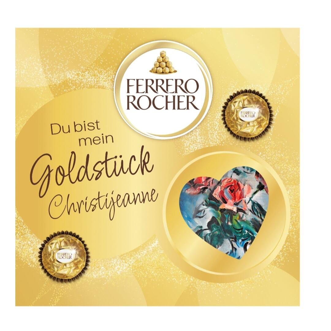 Coffret cadeau personnalisé Ferrero Rocher - Art Edition