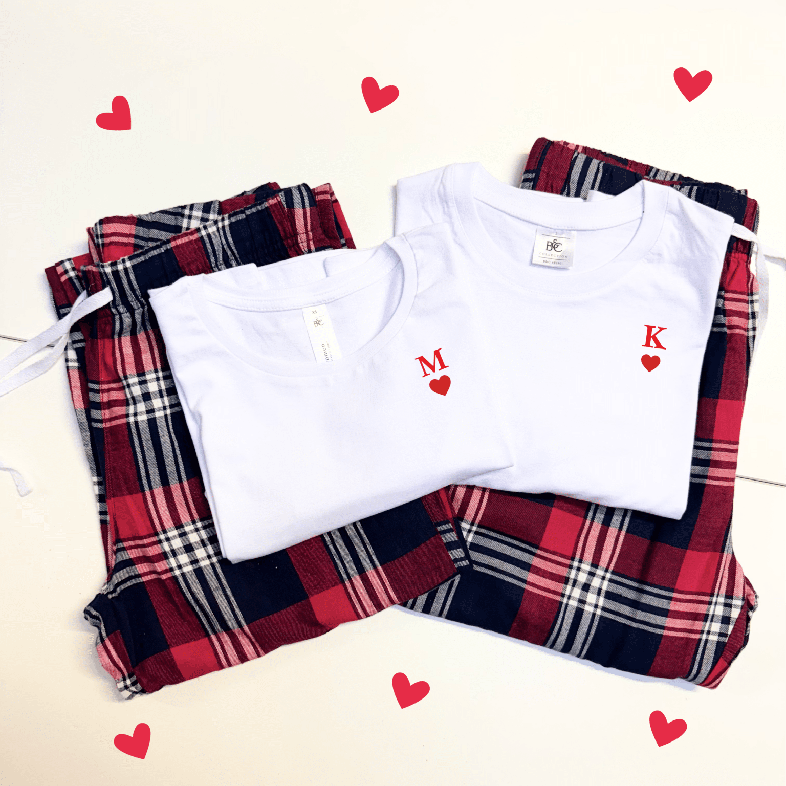 Pyjama à carreaux St Valentin Homme