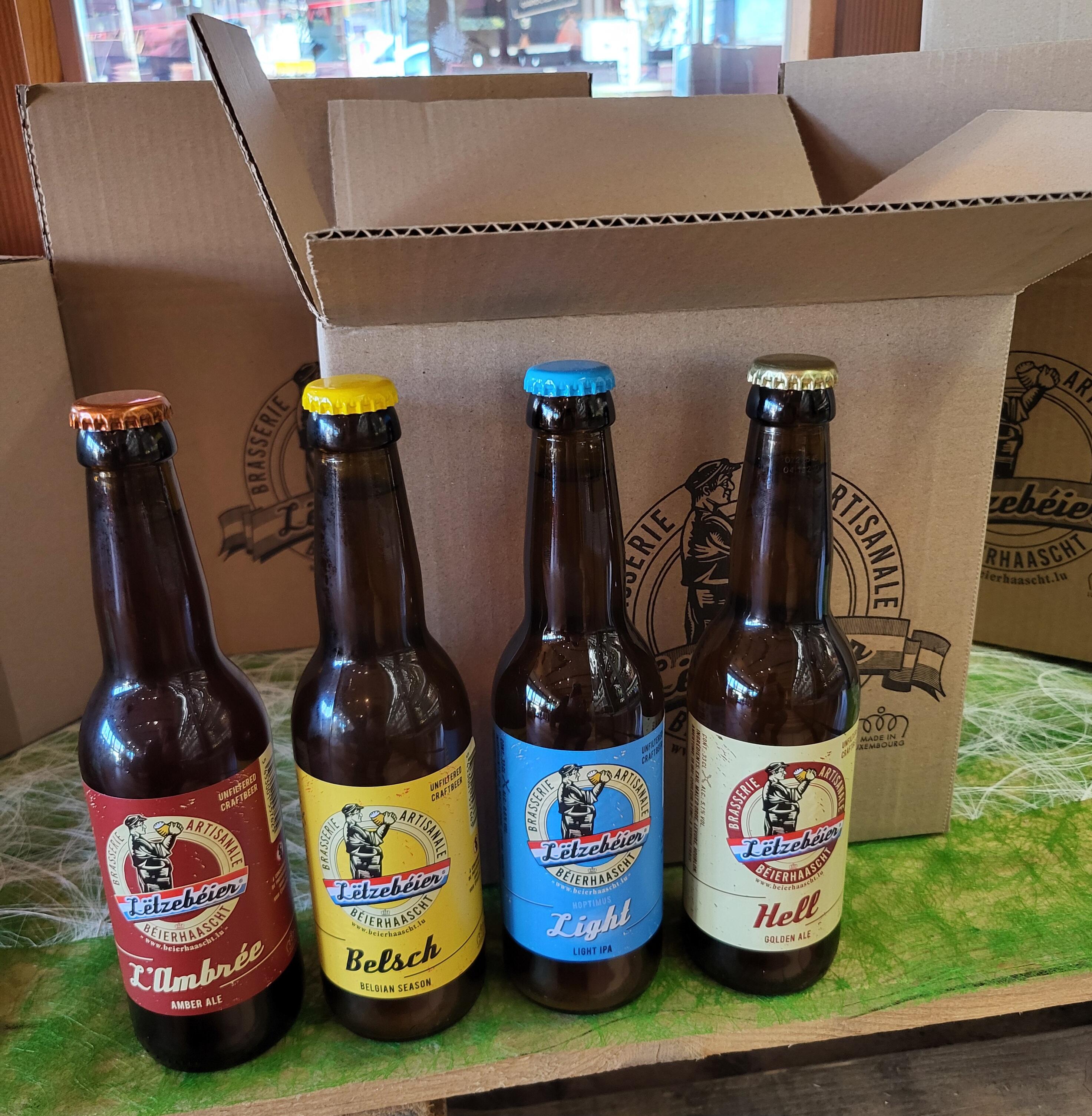 Bière artisanale, Lëtzebéier Hell, bière blonde, Béierhaascht