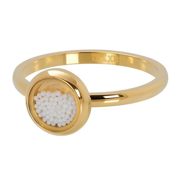 iXXXi IXXXI Fill Ring Ø19mm White Balls Gold Letzshop
