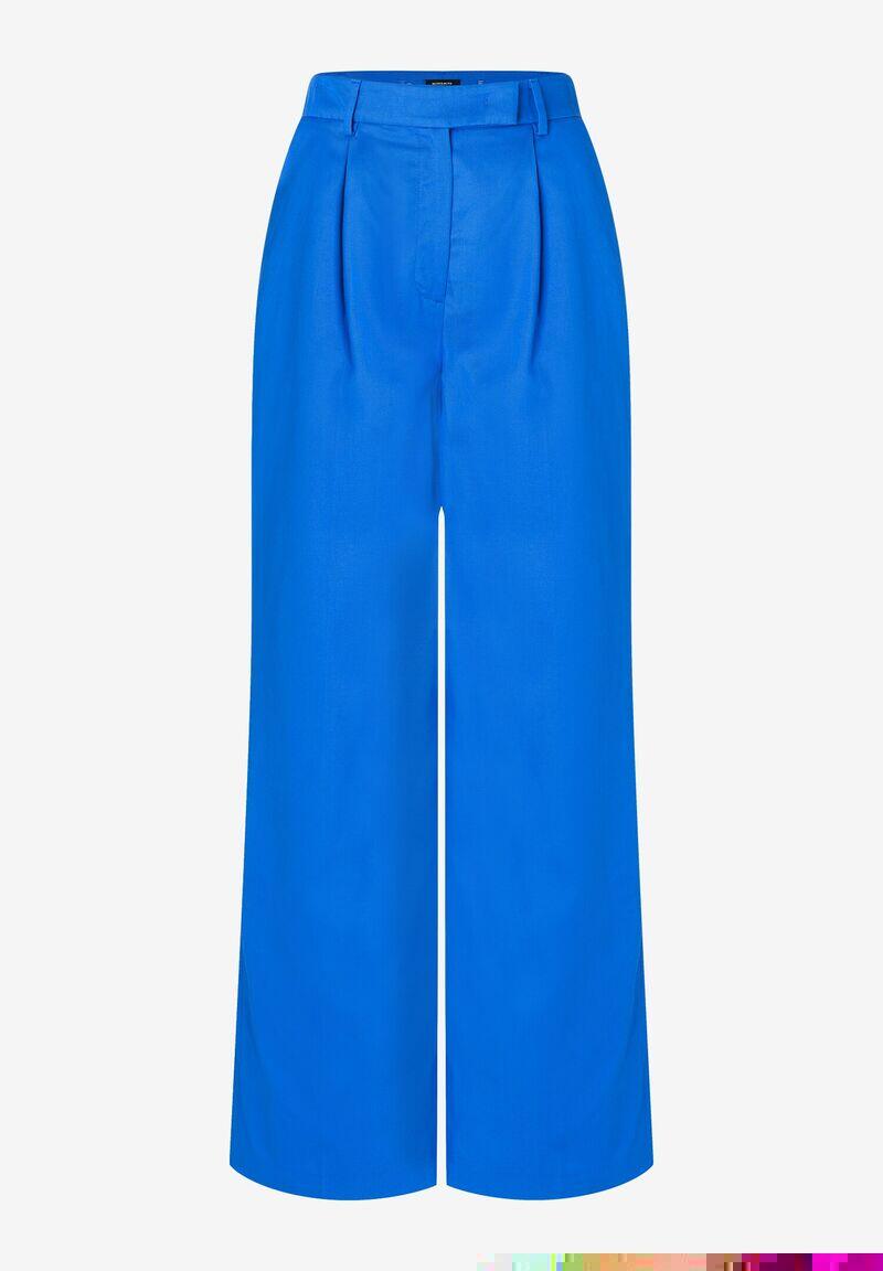 Pantalon en twill de lin