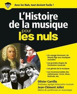 Carrillo/Jollet: Histoire de la musique pour les nuls (l')