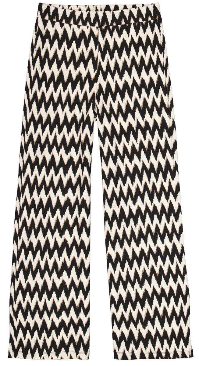 Pantalon en tissu à imprimé allover